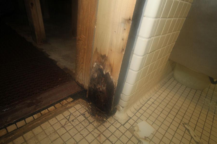 Rotting Door Jamb