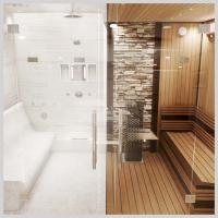 Steam & Sauna Side-by-Side Steam & Sauna Side-by-Side